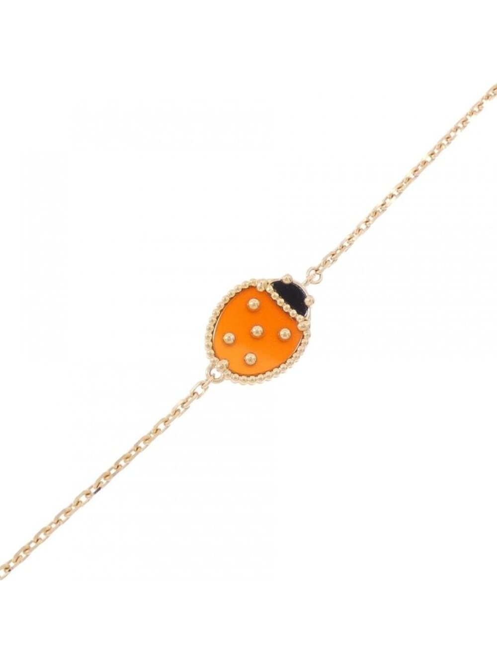 Van Cleef & Arpels Lucky Spring Closed Wing Ladybug Bracelet